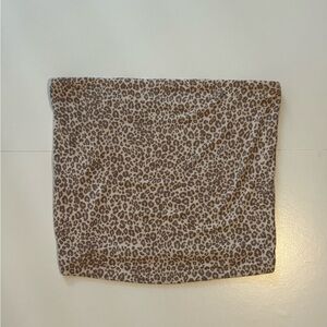 American Eagle Cheetah Print Tube Top